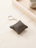 Golden Knot Mini Cushion Keychain