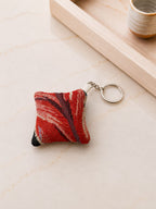 Tropical Tide Mini Cushion Keychain