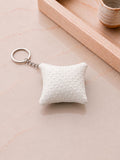 Ivory Mist Mini Cushion Keychain