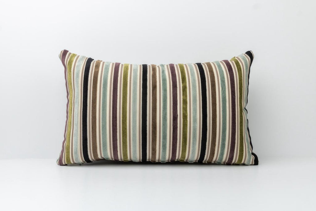 Stripped Elegance Mini Cushion Keychain